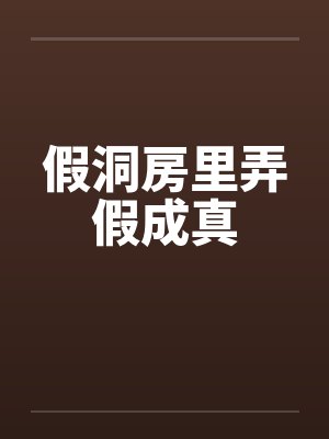 假洞房里弄假成真by佚名封面