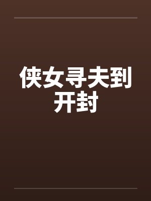 侠女寻夫到开封封面