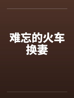 难忘的火车换妻by佚名笔趣阁无弹窗封面