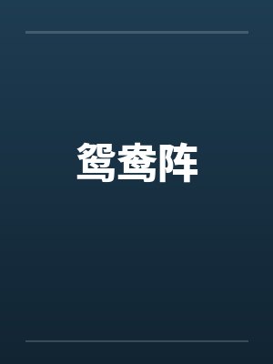 鸳鸯阵by佚名封面