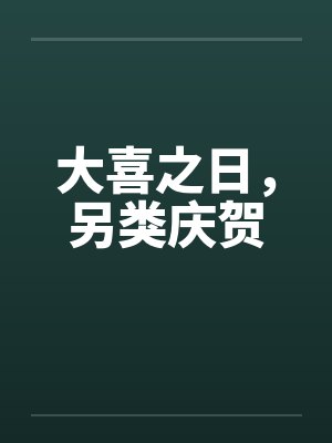 大喜之日，另类庆贺笔趣阁无弹窗封面