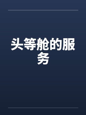 头等舱的服务笔趣阁无弹窗封面