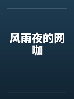 风雨夜的网咖笔趣阁无弹窗封面