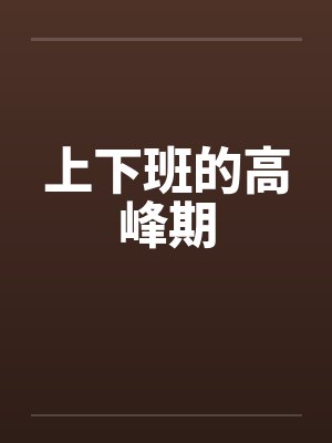 上下班的高峰期笔趣阁无弹窗封面