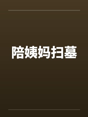 陪姨妈扫墓封面