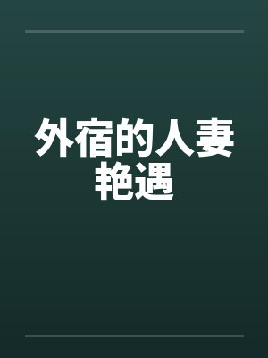 外宿的人妻艳遇笔趣阁无弹窗封面