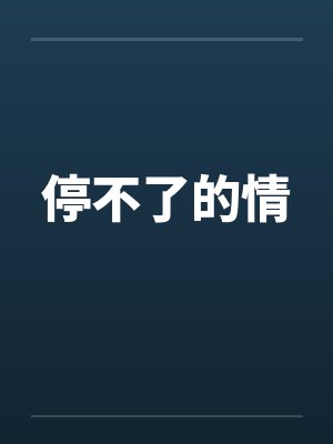 停不了的情封面
