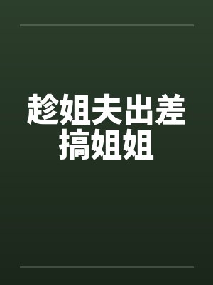 趁姐夫出差搞姐姐笔趣阁无弹窗封面