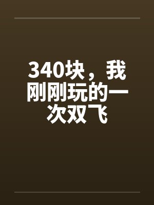 340块，我刚刚玩的一次双飞by佚名笔趣阁无弹窗封面