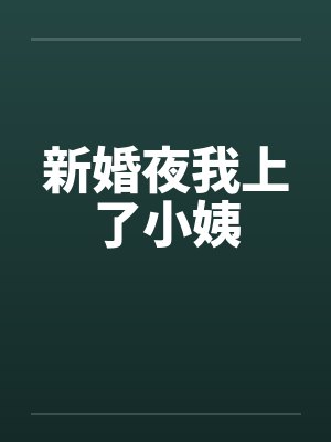 新婚夜我上了小姨by佚名笔趣阁无弹窗封面