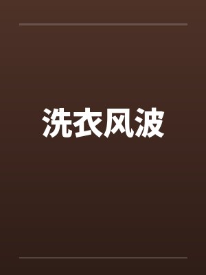 洗衣风波封面