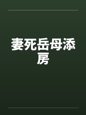 妻死岳母添房by佚名封面