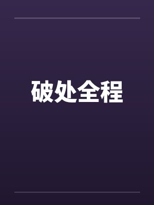 破处全程封面