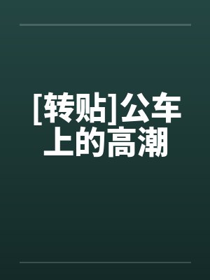 [转贴]公车上的高潮笔趣阁无弹窗封面