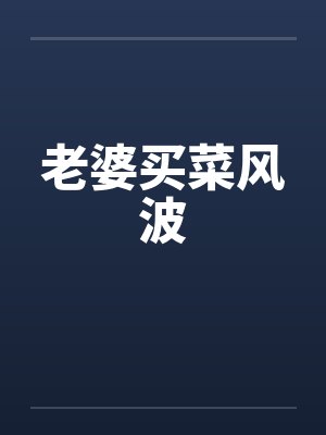 老婆买菜风波by佚名封面