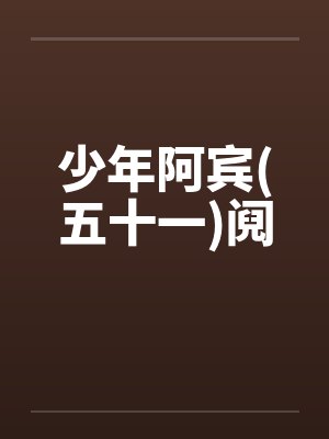 少年阿宾(五十一)阋by佚名笔趣阁无弹窗封面