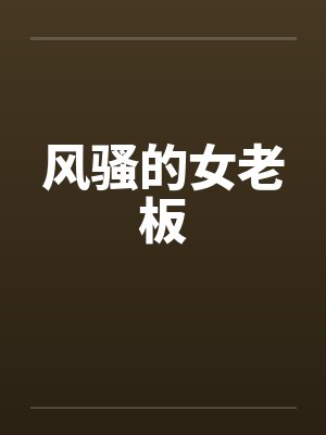 风骚的女老板封面