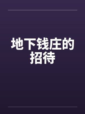 地下钱庄的招待小王抓到了我封面